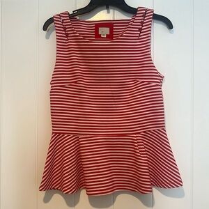 Anthropologie peplum top